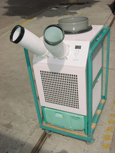 Our custom 1.5 ton portable air conditioner is another example of the advantages of dealing with the best in the business.